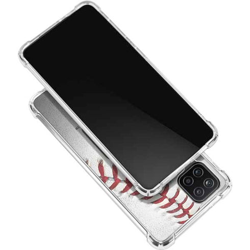 MLB San Diego Padres Game Ball Galaxy A12 Clear Case