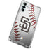 MLB San Diego Padres Game Ball Galaxy A13 5G Clear Case