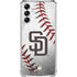 MLB San Diego Padres Game Ball Galaxy A14 5G Clear Case