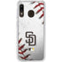 MLB San Diego Padres Game Ball Galaxy A20 Clear Case