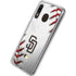 MLB San Diego Padres Game Ball Galaxy A20 Clear Case