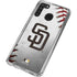 MLB San Diego Padres Game Ball Galaxy A21 Clear Case