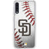 MLB San Diego Padres Game Ball Galaxy A50 Clear Case