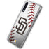 MLB San Diego Padres Game Ball Galaxy A50 Clear Case