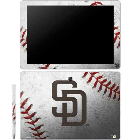 MLB San Diego Padres Game Ball Galaxy Book 12in Skin