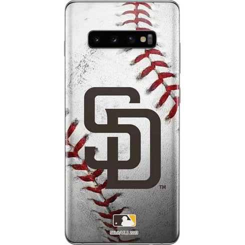 MLB San Diego Padres Game Ball Galaxy S10 Plus Skin