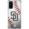 MLB San Diego Padres Game Ball Galaxy S20 FE Clear Case