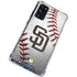 MLB San Diego Padres Game Ball Galaxy S20 FE Clear Case