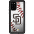 MLB San Diego Padres Game Ball Galaxy S20 Plus Waterproof Case