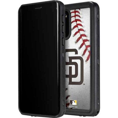 MLB San Diego Padres Game Ball Galaxy S20 Plus Waterproof Case