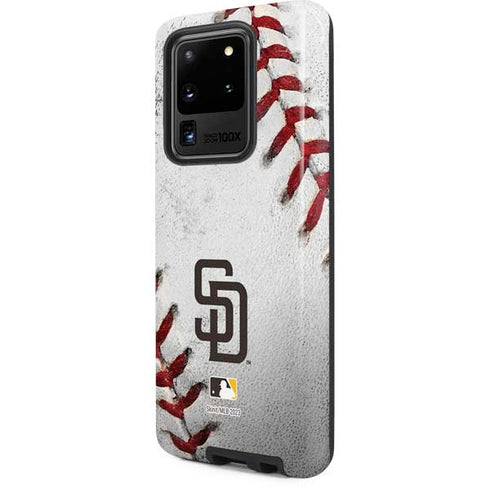 MLB San Diego Padres Game Ball Galaxy S20 Ultra 5G Pro Case
