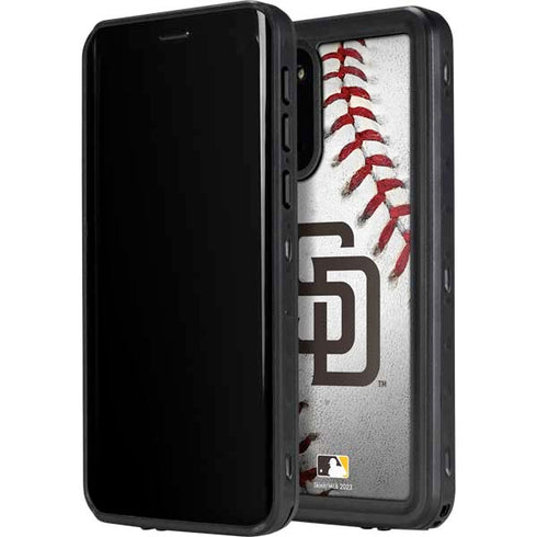 MLB San Diego Padres Game Ball Galaxy S20 Waterproof Case