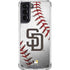 MLB San Diego Padres Game Ball Galaxy S21 5G Clear Case