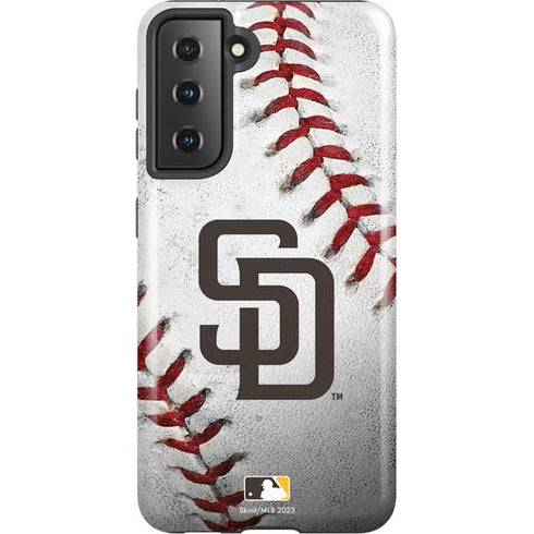 MLB San Diego Padres Game Ball Galaxy S21 5G Pro Case