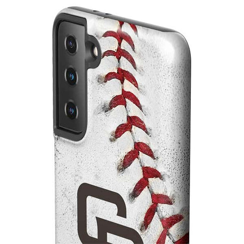 MLB San Diego Padres Game Ball Galaxy S21 FE Pro Case