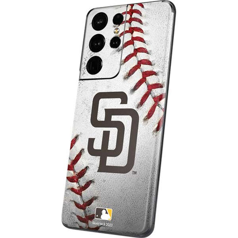 MLB San Diego Padres Game Ball Galaxy S21 Ultra 5G Skin