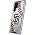 MLB San Diego Padres Game Ball Galaxy S22 Ultra Clear Case