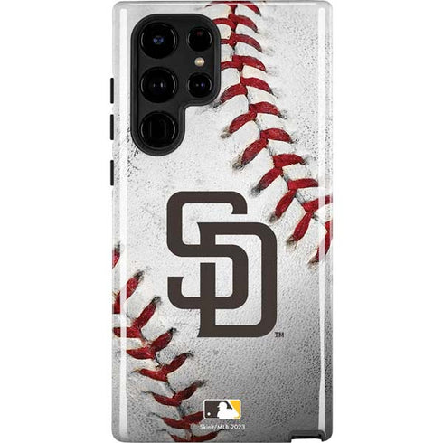 MLB San Diego Padres Game Ball Galaxy S22 Ultra Pro Case
