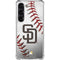 MLB San Diego Padres Game Ball Galaxy S23 Clear Case