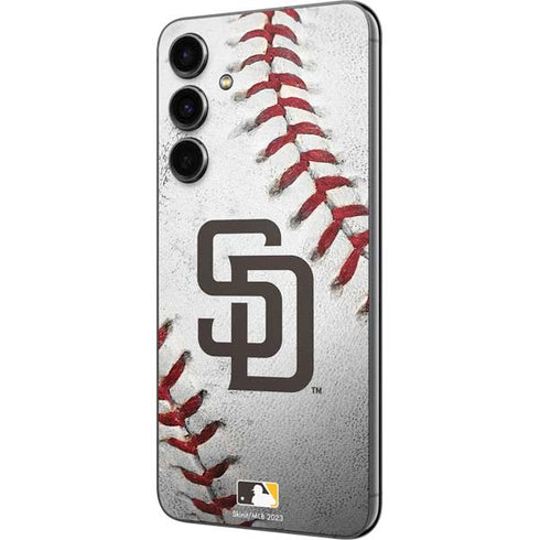 MLB San Diego Padres Game Ball Galaxy S23 FE Skin