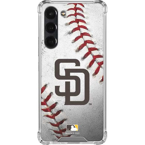 MLB San Diego Padres Game Ball Galaxy S23 Plus Clear Case