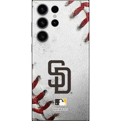 MLB San Diego Padres Game Ball Galaxy S23 Ultra Skin