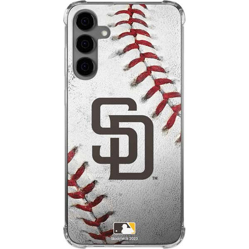MLB San Diego Padres Game Ball Galaxy S24 Plus Clear Case