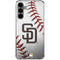 MLB San Diego Padres Game Ball Galaxy S24 Plus Clear Case