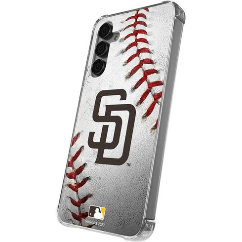 MLB San Diego Padres Game Ball Galaxy S24 Plus Clear Case