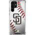 MLB San Diego Padres Game Ball Galaxy S24 Ultra Clear Case