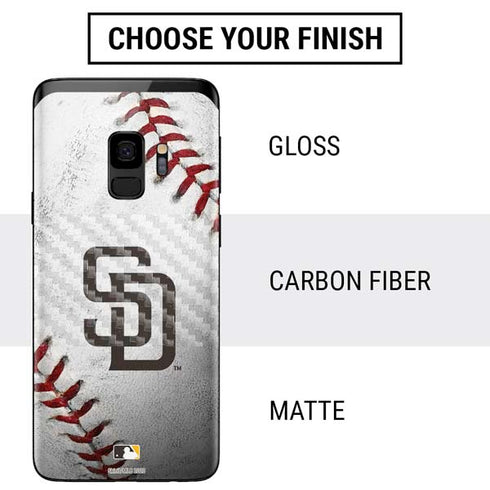 MLB San Diego Padres Game Ball Galaxy S9 Skin