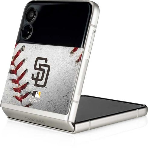 MLB San Diego Padres Game Ball Galaxy Z Flip3 5G Skin
