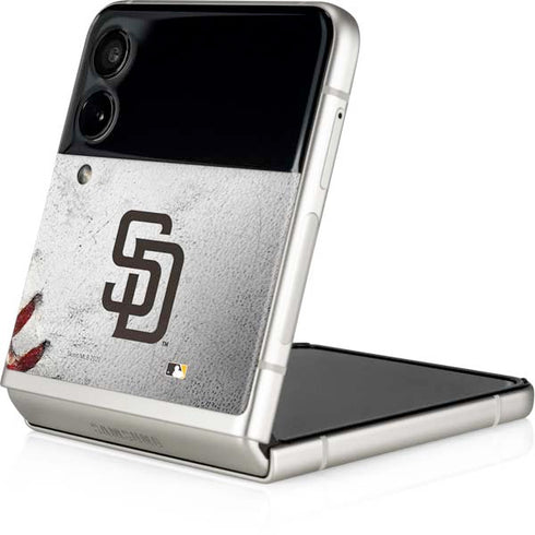 MLB San Diego Padres Game Ball Galaxy Z Flip4 5G Skin