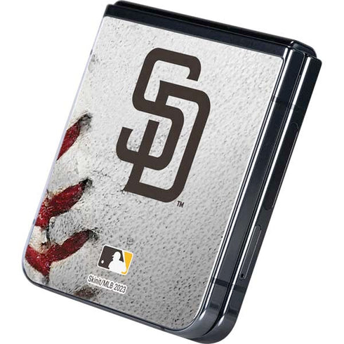 MLB San Diego Padres Game Ball Galaxy Z Flip5 5G Skin