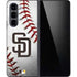 MLB San Diego Padres Game Ball Galaxy Z Fold5 5G Skin