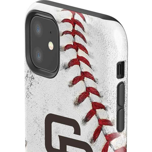 MLB San Diego Padres Game Ball iPhone 11 Impact Case