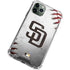 MLB San Diego Padres Game Ball iPhone 11 Pro Max Clear Case