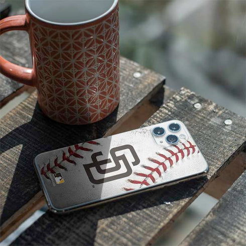MLB San Diego Padres Game Ball iPhone 11 Pro Skin