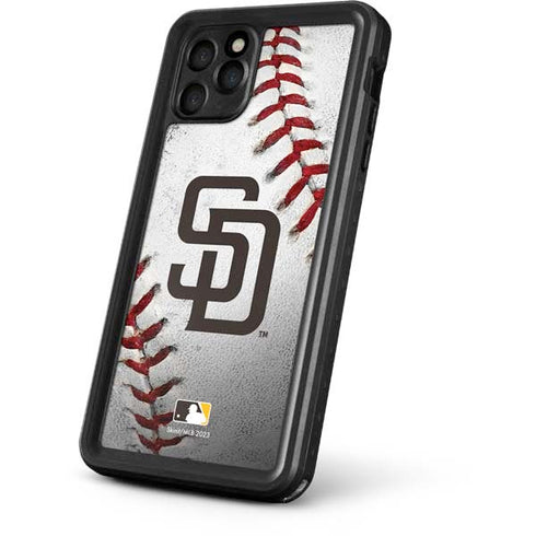 MLB San Diego Padres Game Ball iPhone 11 Pro Waterproof Case