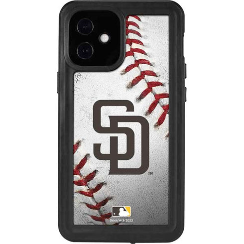 MLB San Diego Padres Game Ball iPhone 12 Mini Waterproof Case