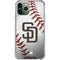 MLB San Diego Padres Game Ball iPhone 12 Pro Max Clear Case