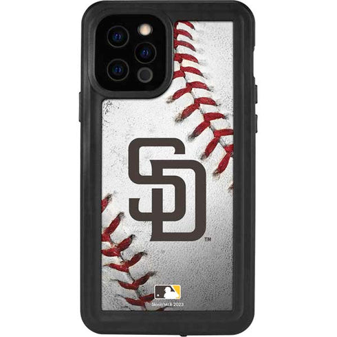 MLB San Diego Padres Game Ball iPhone 12 Pro Waterproof Case
