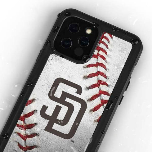 MLB San Diego Padres Game Ball iPhone 12 Pro Waterproof Case