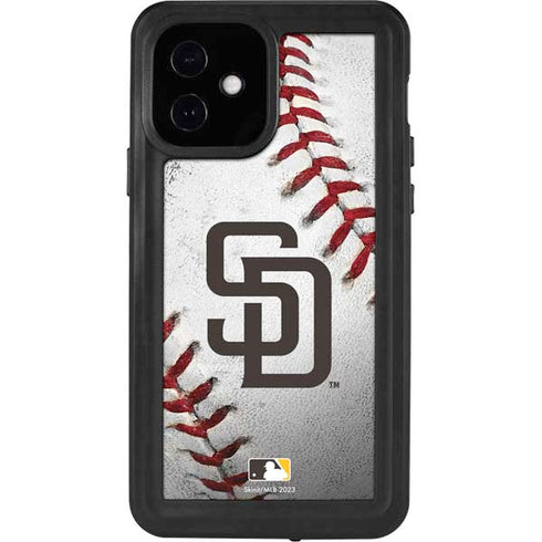 MLB San Diego Padres Game Ball iPhone 12 Waterproof Case