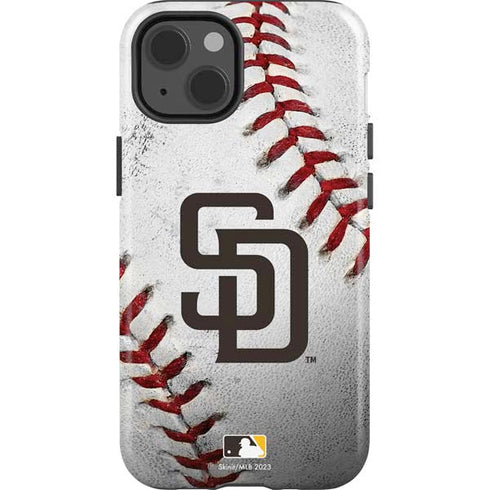 MLB San Diego Padres Game Ball iPhone 15 Impact Case