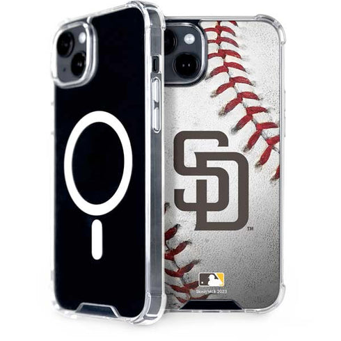 MLB San Diego Padres Game Ball iPhone 15 MagSafe Case