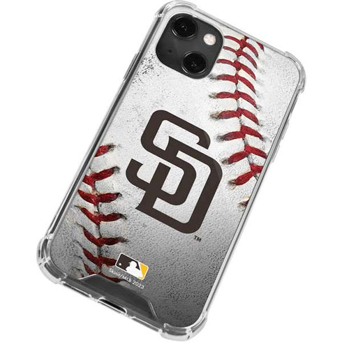 MLB San Diego Padres Game Ball iPhone 15 Plus Clear Case