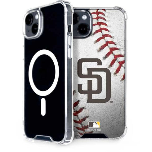 MLB San Diego Padres Game Ball iPhone 15 Plus MagSafe Case