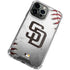 MLB San Diego Padres Game Ball iPhone 14 Pro Clear Case