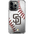 MLB San Diego Padres Game Ball iPhone 15 Pro Clear Case